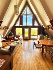 Stowe A-Frame+Mtn Views+Hot Tub+Sauna+Fire Pit - Image 4