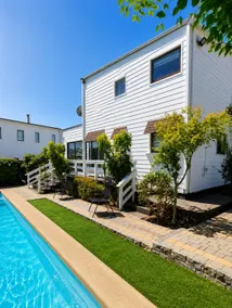 Casa Alta Mar Papudo · Pool, barbecue grill and terrace - Image 2