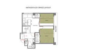 2F Spacious Apartment in Shibuya/ Shinjuku Tokyo - Image 5