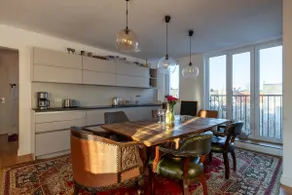 120 sqm2 penthouse/attic apartment + sauna + fireplace - Image 4