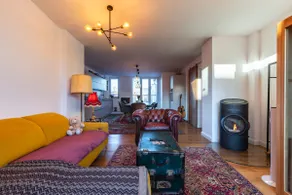 120 sqm2 penthouse/attic apartment + sauna + fireplace - Image 2