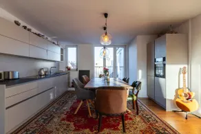 120 sqm2 penthouse/attic apartment + sauna + fireplace - Image 5