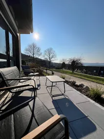 Cottage at sunset, pool, Cimes, view - Image 5
