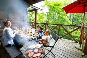 Deck BBQ & Stone Bath & 100-inch Movie & Heater / Nasu High 4 minutes by car, Nasu Sightseeing, 1 Building Rental! Maximum 10 people - Image 2
