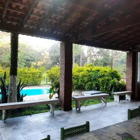 Ranch with pool, barbecue area and soccer field - Image 3