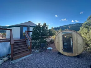 Mountaintop Custom Yurt near Salida & Monarch Ski - Image 2