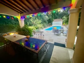 Air-conditionned VILLA (sleeps 12) PRIVATE POOL w/roller shutter. Calm/Intimacy - Image 4
