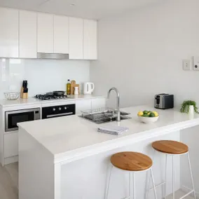 2BR Night Life -Pool-Parking-Rooftop-Intercom - Image 3