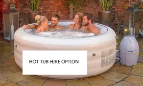 Cloudbreak Hot Tub Log Burner Dogs Welcome - Image 5