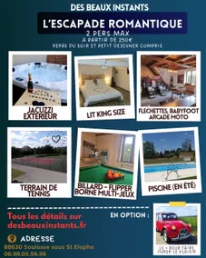 Hot tub, arcade, with breakfast and evening meal included - Image 4