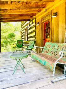 1860’s Dogtrot Log Cabin: Fire-Pit, Trails, Unique - Image 2