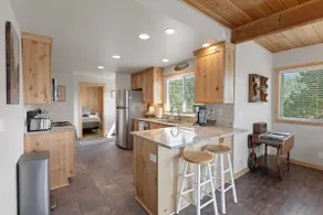 Hot tub and seclusion at Stone Cliff Cabin! - Image 5