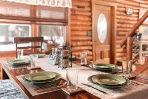 Lakefront Log Cabin w/Loft, Kayaks, Canoe, EV - Image 2