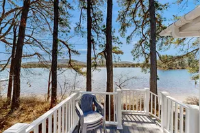 Lakefront 2BR - private beach, deck & dock access - Image 2