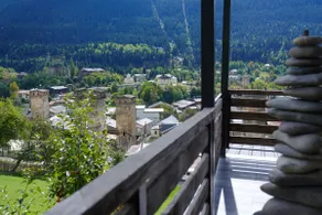 Panoramic Mestia Views | 2BR Villa Dabder - Image 4