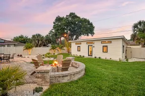 Honey Glow Bungalow  | Screened-In Porch, Patio + Yard Games! - Image 2