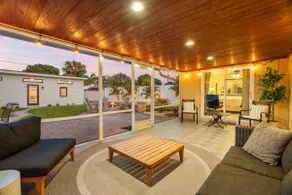 Honey Glow Bungalow  | Screened-In Porch, Patio + Yard Games! - Image 4