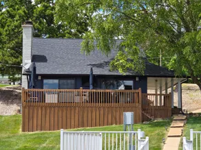 Rare level lot with boat launch on site. Wood burning fireplace. Dog friendly. - Image 3