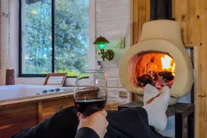 Secret hideaway in the Guarne Mountains with a fireplace - Image 2