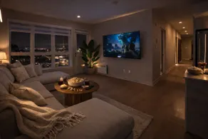 Serene Modern 3BR River View Apt w/ Parking - Image 3