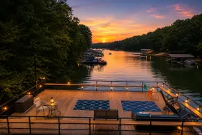 Hotub/ pontoon Boat/JetSKI Rental, 2 story dock - Image 3