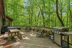 Huge Cabin w Hot Tub, Deck, Grill, Fire Pit, WiFi - Image 4