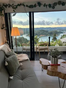 With a jacuzzi on the balcony and a beautiful lake view - Image 5