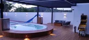 22 people. Pool. Jacuzzi - air-conditioned. Bar.bbq - Image 2