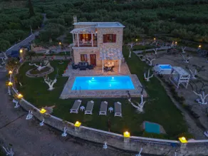 Private Pool with Sea & Mountain View ,Full Privacy - Villa Kyriaki - Image 4