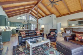 Game Room, Fire Pit, Deck: Remodeled Pinetop Cabin - Image 3