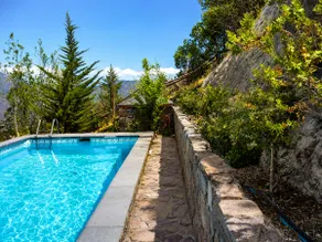 Mountain retreat, gazebo, and swimming pool. - Image 2