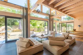 Designer Chalet • 5-min Walk to Beach • Sauna - Image 3