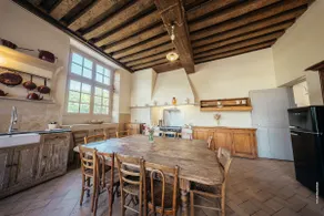 Gite des Cerfs, 13 people, courtyard, Château Ferté-Aubin - Image 5
