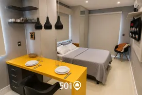 Studio 501 apartment, furnished with a beautiful view - Image 2