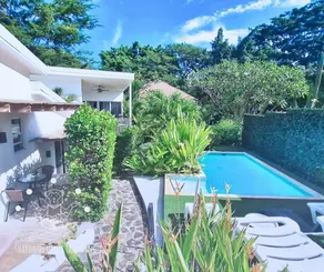 sharonus cabin with a pool - Image 3