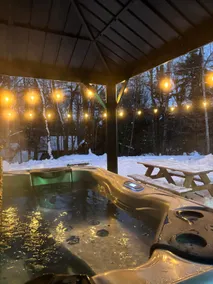 Green Roof Chalet | Rustic, spa, indoor fireplace - Image 2
