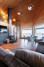 Lake, silent, nature, sauna, fireplace - Image 4