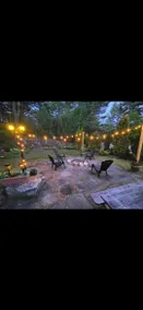 Waterfall PrivateYard shared Pool firepit fireplac - Image 4