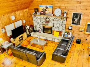 Cozy Forest Log Cabin | Hot Tub, Fire Pit, Pets Ok - Image 3