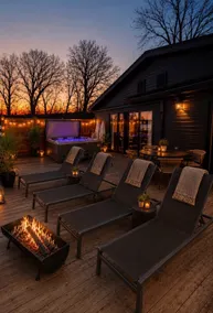 Boutique Lakefront Cottage, Hot Tub, Sauna - Image 2