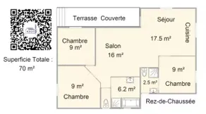 Cottage renovated in 2021 with a private heated pool - Image 2