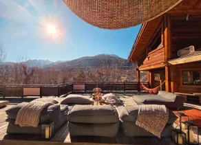 Chalet FLOCON Serre Chevalier cinéma sauna jaccuzi, piscine été - Image 4