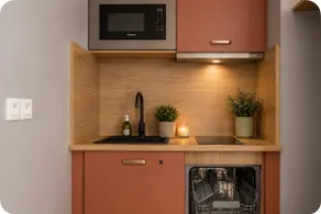 Premium studio with terrace and enclosed garage - Image 3