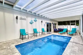 Clear-Roof Heated Pool • Luxury All-Season Swim - Image 2