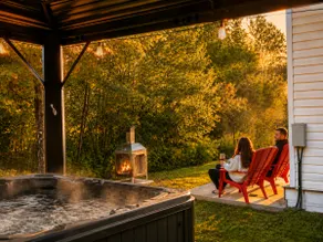 Petit Muguet · Spa & outdoor fire, getaway for 2 - Image 2