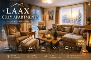 Laax Cozy Apartment - Ski Bus - Fireplace - Image 2
