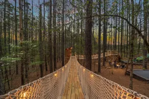Epic Family Cabin with 75ft+ of Slides | 78ft of Rope Bridges | ATV Trls | Views - Image 4