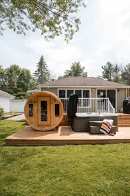 Washago Waterfront Hot Tub, Sauna, Trails, Fish - Image 2