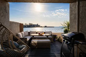 Sea Views & Style | Private Deck | Dogs Welcome - Image 2