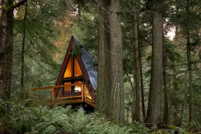 A-frame: Treehouse Feels and Vintage Vibes - Image 1